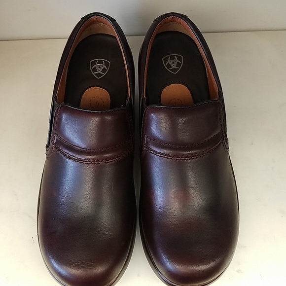 2 Pair New Women's Ariat 10010241 Sutter leather Clog - Picture 5 of 8